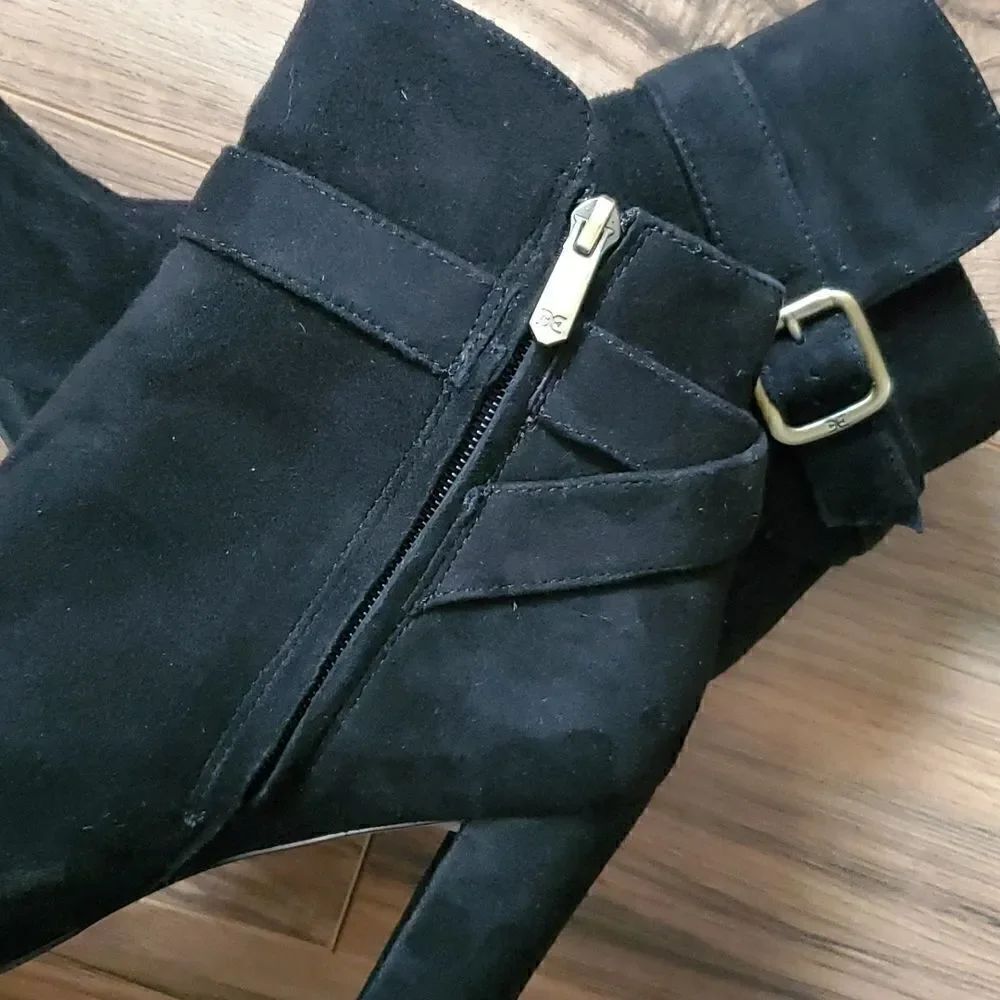 Sam Edelman | Suede "Rita" Booties - Picture 3 of 9